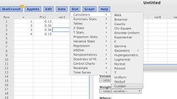 exp-value-statcrunch
