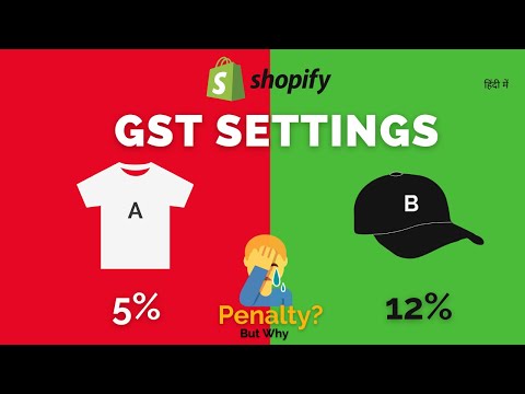 Shopify GST Settings