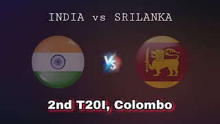 LIVE : INDIA VS SRILANKA 2nd T20I Audio commentary 2021