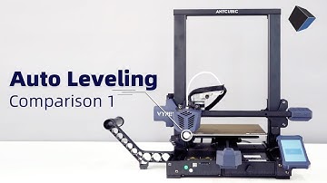 Anycubic Vyper Auto Leveling Manual Leveling Comparison 1