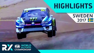 World RX of Sweden 2017 Final Highlights : World RX Rallycross