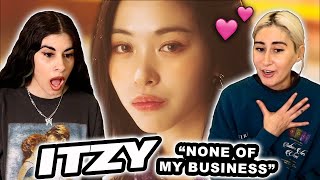 GAYS REACT to ITZY "None of My Business" MV!