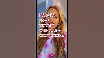 How to remove the watermark from your TikTok videos 👀