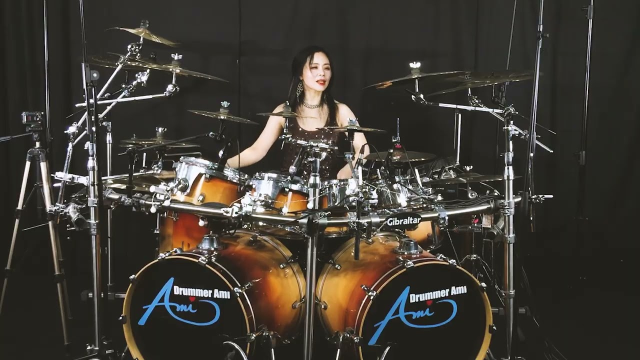 Marilyn Manson - the beautiful people drum cover by Ami Kim (156)