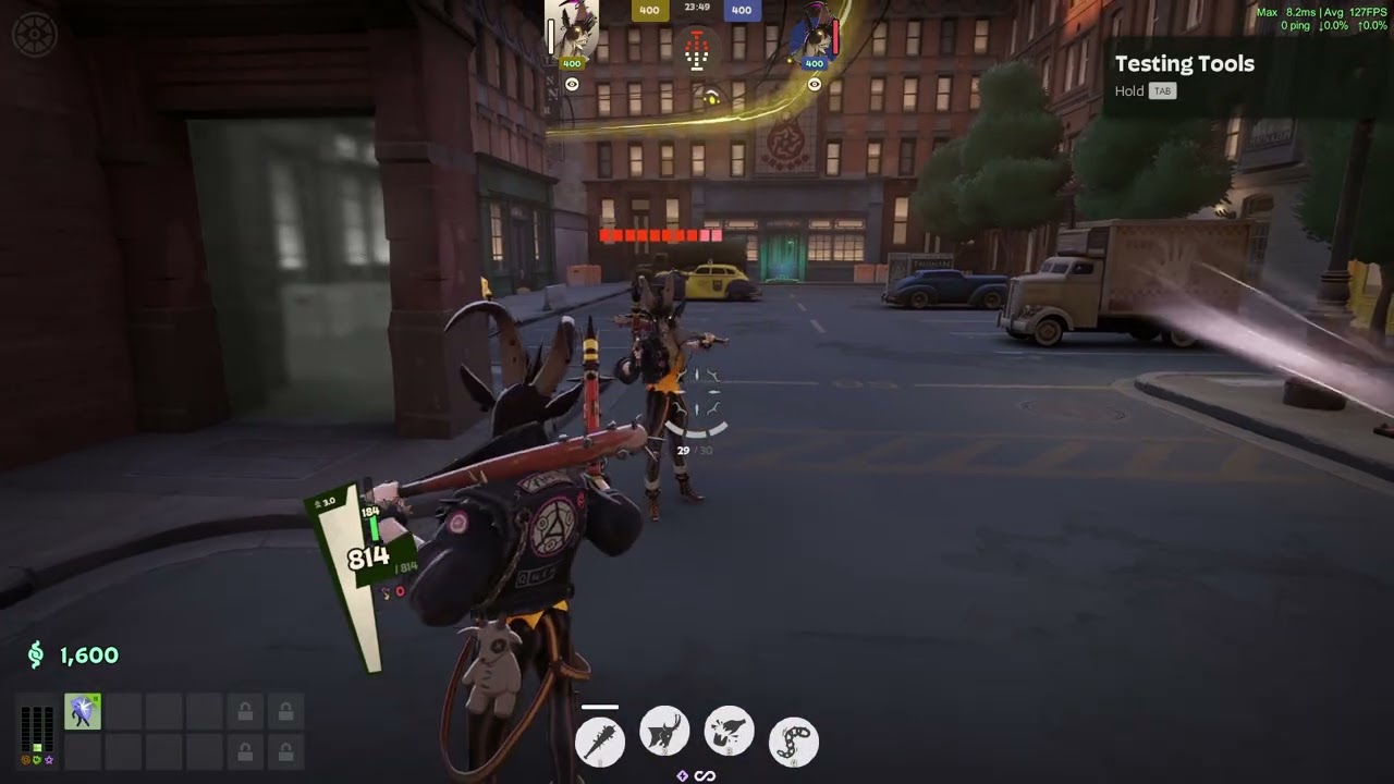 Billy Ult vs Reactive Barrier bug