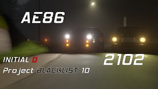 Initial D Project BLACKLIST 10 [CINEMA 4D CINEMATIC]