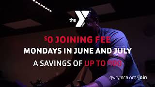Monday Motivation: $0 Joining Fee at the YMCA! 🔥