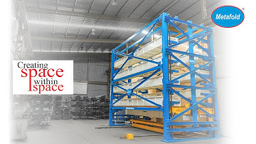 Automated Storage System for Bars / Pipes / Tubes / Iron Rods by Metafold