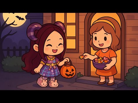 Pidiendo dulces en cada casa (especial de Halloween)