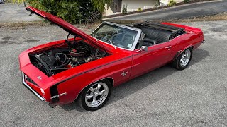видео: Тест-драйв Chevrolet Camaro Convertible 1969 года, 49 900 долларов, Maple Motors #3296-1 картинка: Тест-драйв Chevrolet Camaro Convertible 1969 года, 49 900 долларов, Maple Motors #3296-1