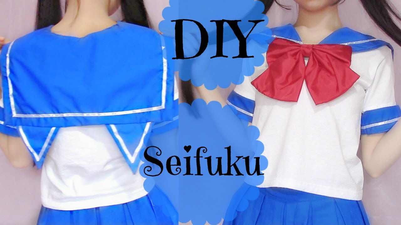 t　コスチューム　ハンドメイド DIY Transfer T Shirt to Seifuku/Cat Seifuku | Japanese School