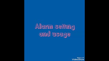 Infinity mirror clock: user guide, Alarm usage