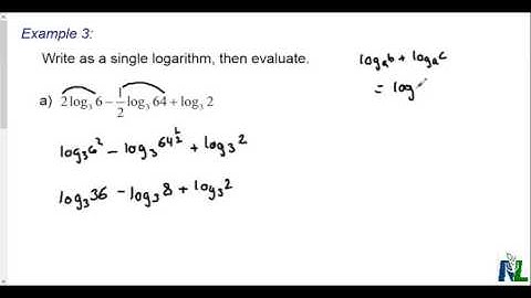 Laws of logarithms part 3