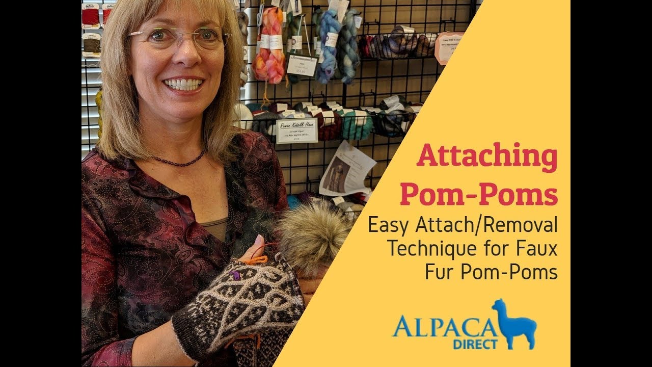 How to make FAUX FUR POM POMS for cheap! Quick, easy and super