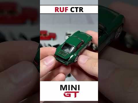 Видео: Ruf ctr машинка от mini gt в масштабе 1:64 быстрый обзор