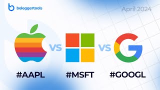 Aandelen vergelijken: Apple, Microsoft en Google (April 2024)