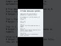 Python boolean quirks explained