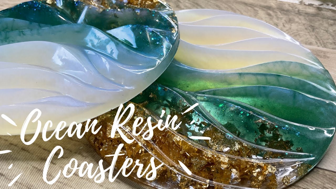 How to Make Epoxy Resin Coasters - Shop at Blu