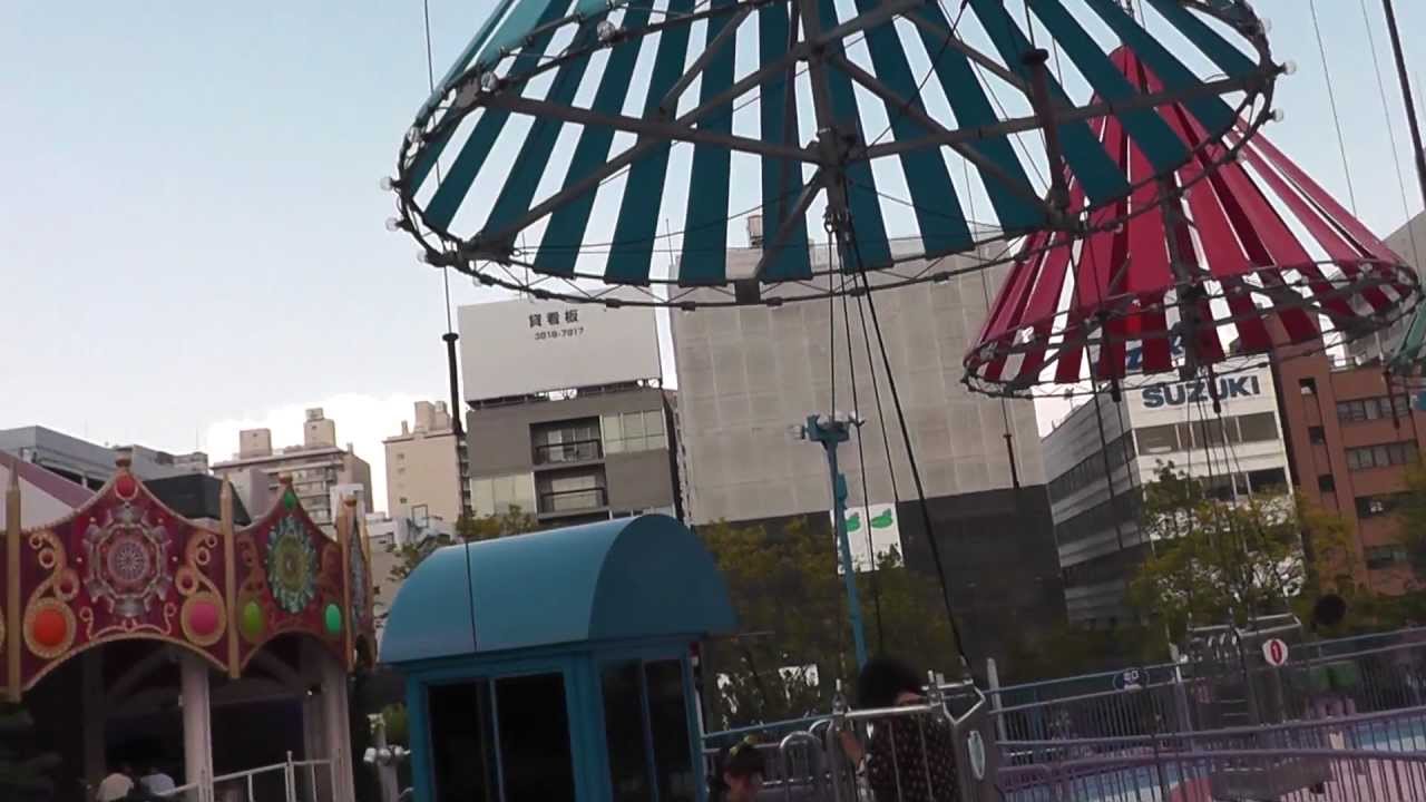東京ドームシティ アトラクションズ スカイフラワー Youtube