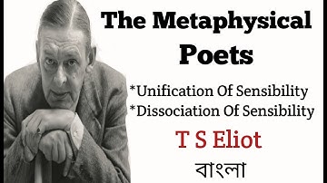 The Metaphysical Poets By T S Eliot