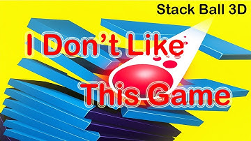 Stack Ball 3d | basic game | ios gameplay