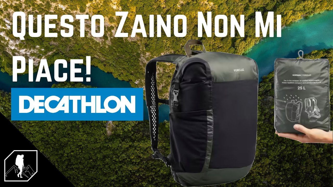 Recensione Zaino da Viaggio Decathlon Stagno & Pieghevole