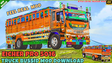 Released Eicher Pro 5016 Truck Mod Download Bus Simulator Indonesia
