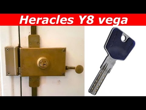 Comment changer un cylindre Héraclès y8 d'un serrure JPM Vega ?