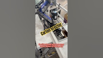 If you’re interested pls contact me! #packagingmachine #packingmachine #cartonbox #carton