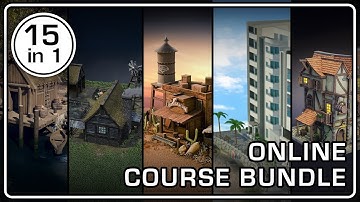 Massive Blender & UE5 Course Bundle – Lighting, Geo Nodes, Environments