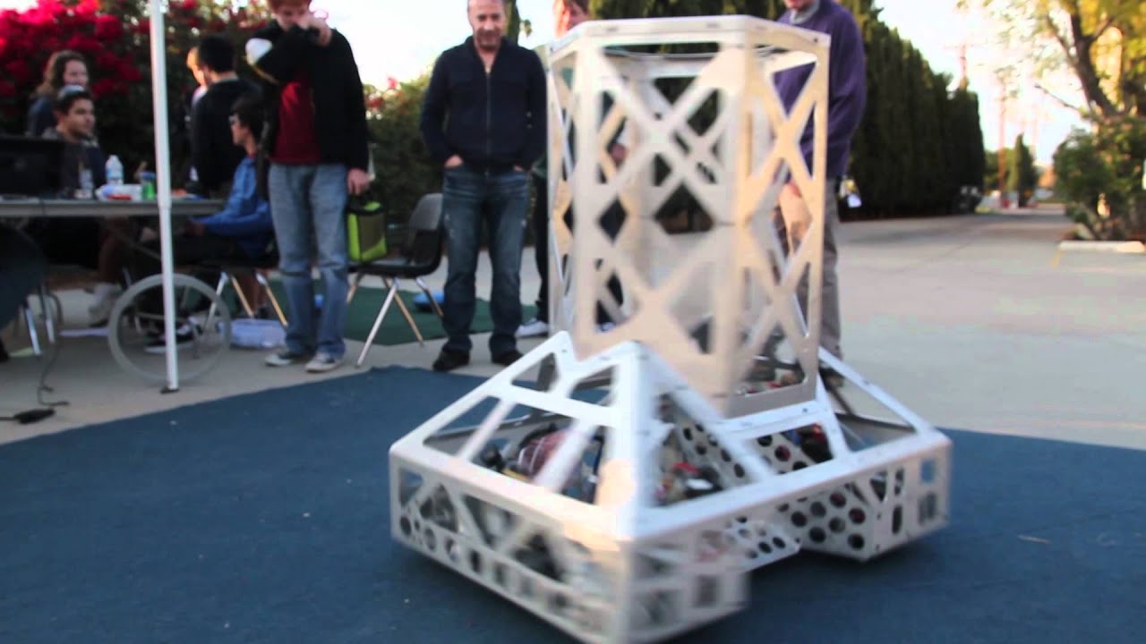 Friarbots Team 3309 Practice Chassis FRC 2012 Rebound Rumble - YouTube