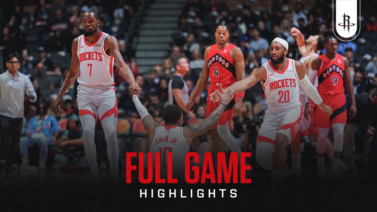 Houston Rockets Toronto Raptors Houston Rockets Highlights vs. Toronto Raptors - YouTube