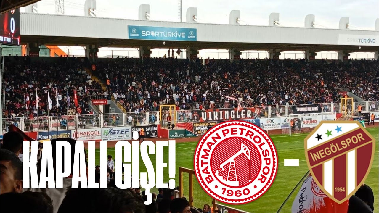 Batman Petrolspor - İnegölspor #VLOG