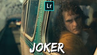 Joker Cinematic Look ( Warm ) - Lightroom Mobile Editing | Free DBG File | Lightroom Editing Joker