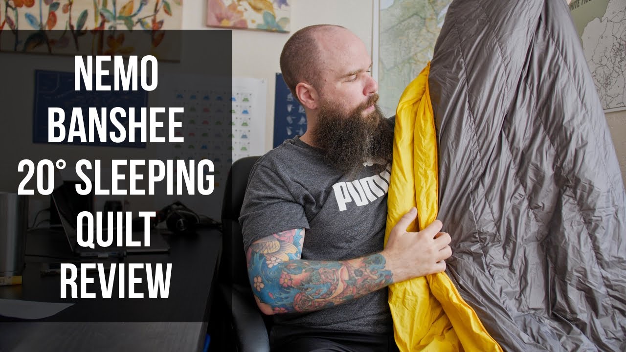 Nemo Banshee 20 Ultralight Backpacking Hiking Quilt Review YouTube