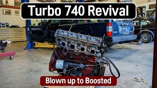 Volvo 740 Turbo Gets A New Heart! A Boosted Brick Lives Again!