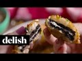 How To Make Funfetti Fried Oreos | Delish