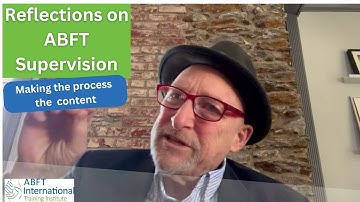 Reflections on Supervision: Making the process the content