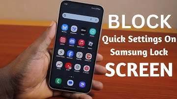 How to Block Quick Settings on Samsung Lock Screen