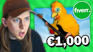 Ho speso 1,000€ su FIVERR per fare una BAND METAL