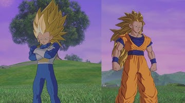 Adult Ssj3 Vegeta vs Ssj3 Goku - Dragon ball sparking zero