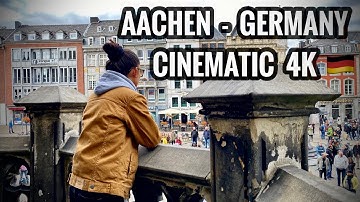 Aachen City - Cinematic 4K Video | Germany oldest City | Ramp Walk Style Shots | #aachen
