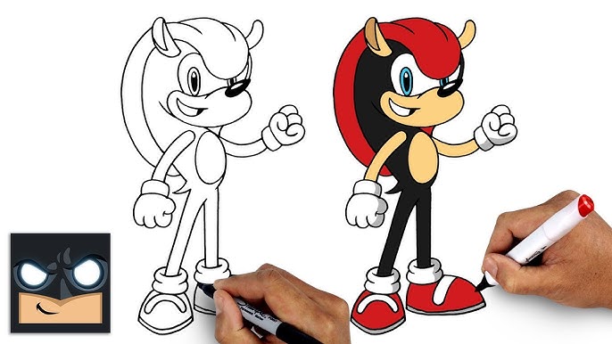 How To Draw Super Sonic | YouTube Studio Art Tutorial - YouTube