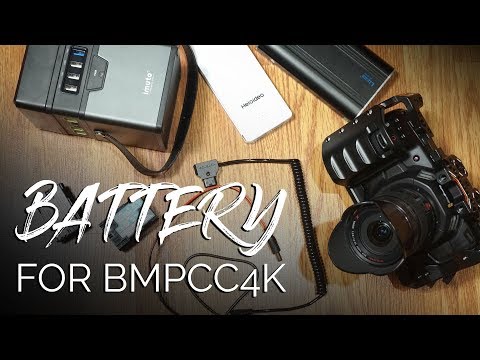 Battery Solutions for BMPCC4K - YouTube