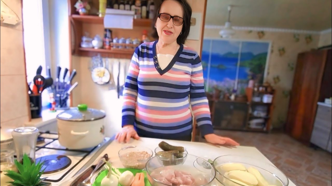 ЛЮБОВ З ПЕРШОЇ ЛОЖКИ. 🍲РОЗСОЛЬНИК ЯК В ДИТИНСТВІ.🥘🥒