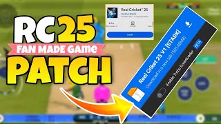Real Cricket 25 (RC20) New patch Release 🔥Real Jerseys + Teams + Name + logos + faces +Tournaments