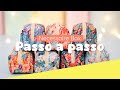 Passo a passo  - Necessaire Box