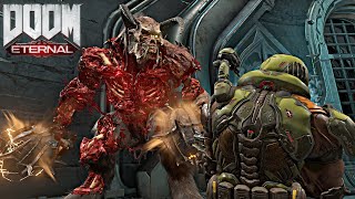 CONTROLLER SPEEDRUNNER DESTROYS GLADIATOR - DOOM ETERNAL BOSS FIGHT