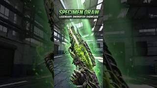 NEW Legendary Swordfish Showcase 😱 Specimen Draw! | CODM