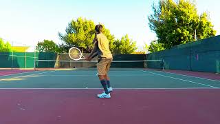 🎾4.0-4.5 Court Level Tennis Practice with the Tecnifibre T-Fight ISO 305 and RAZOR SOFT strings